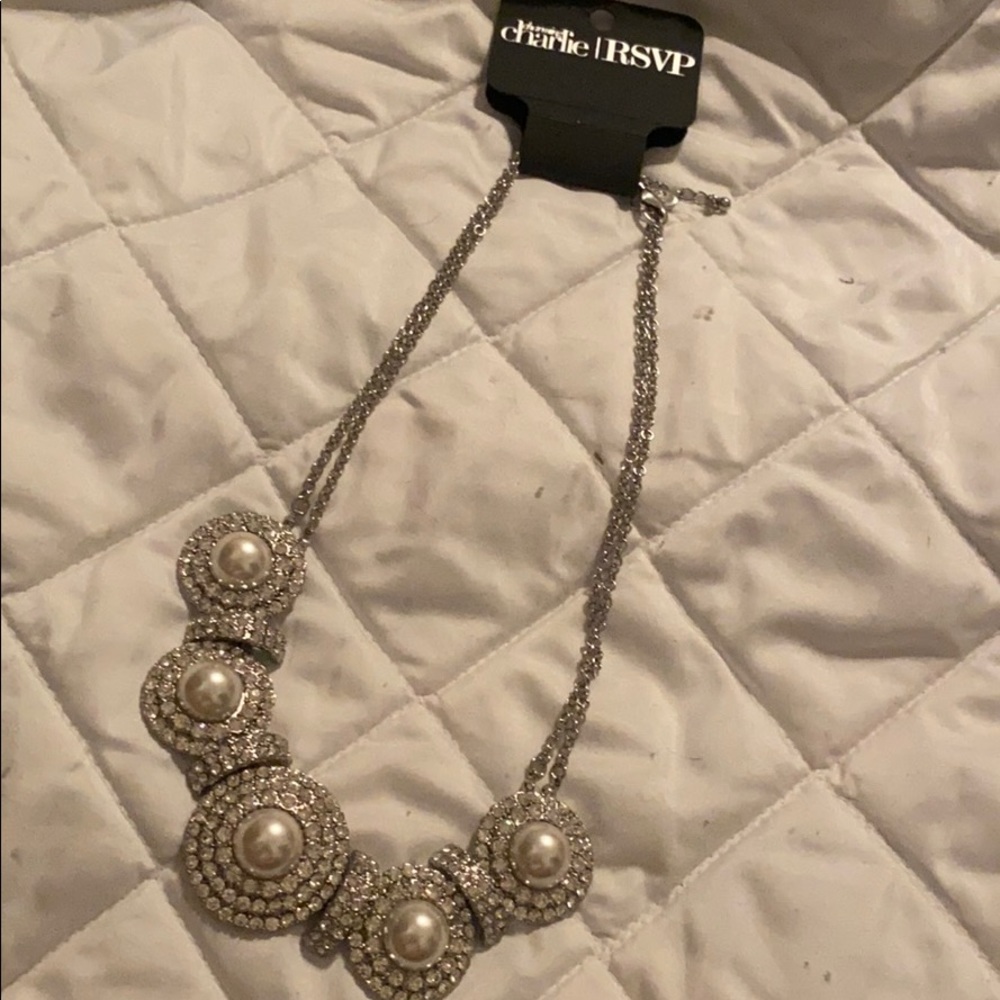 Rhinestone necklace